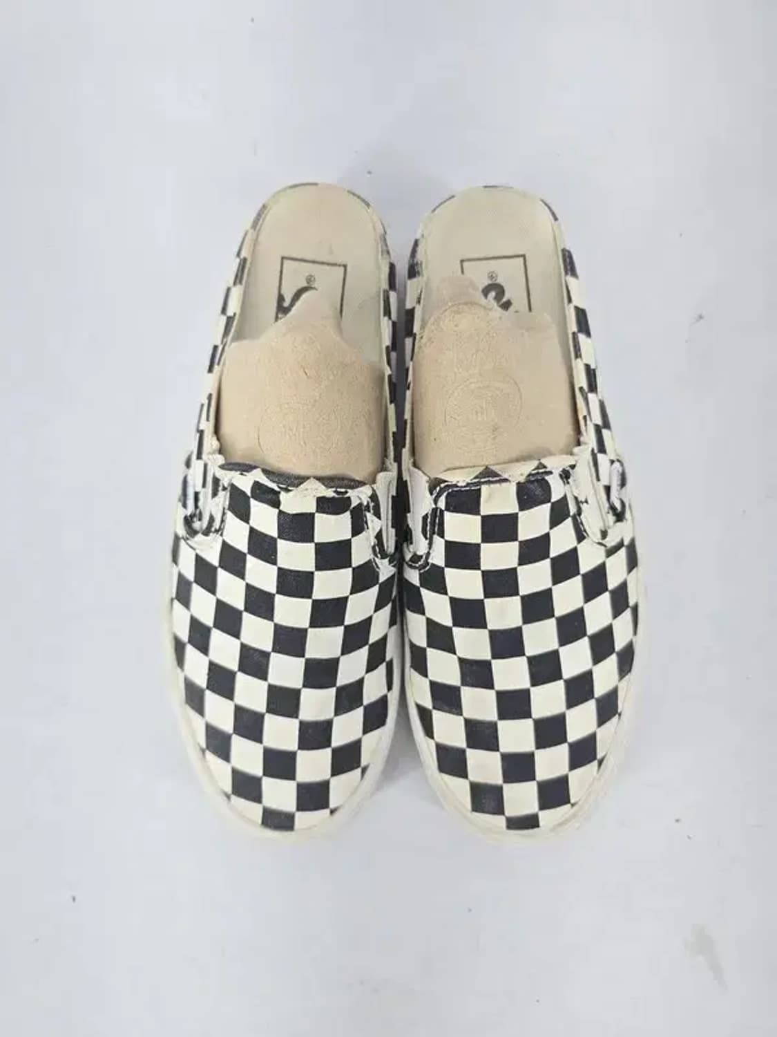 235) VANS 반스 체커보드 뮬 슬립온 상품이미지2