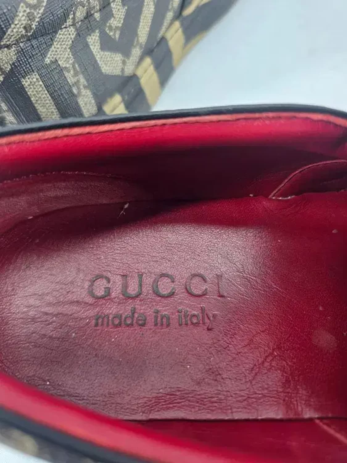 약245) GUCCI 구찌 칼레이도 라인 슬립온 5 1/2 상품이미지6