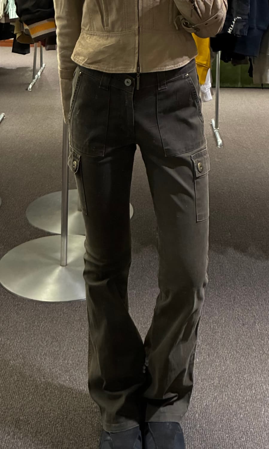 M)Japanese vintage 여성 부츠컷 팬츠 상품이미지1