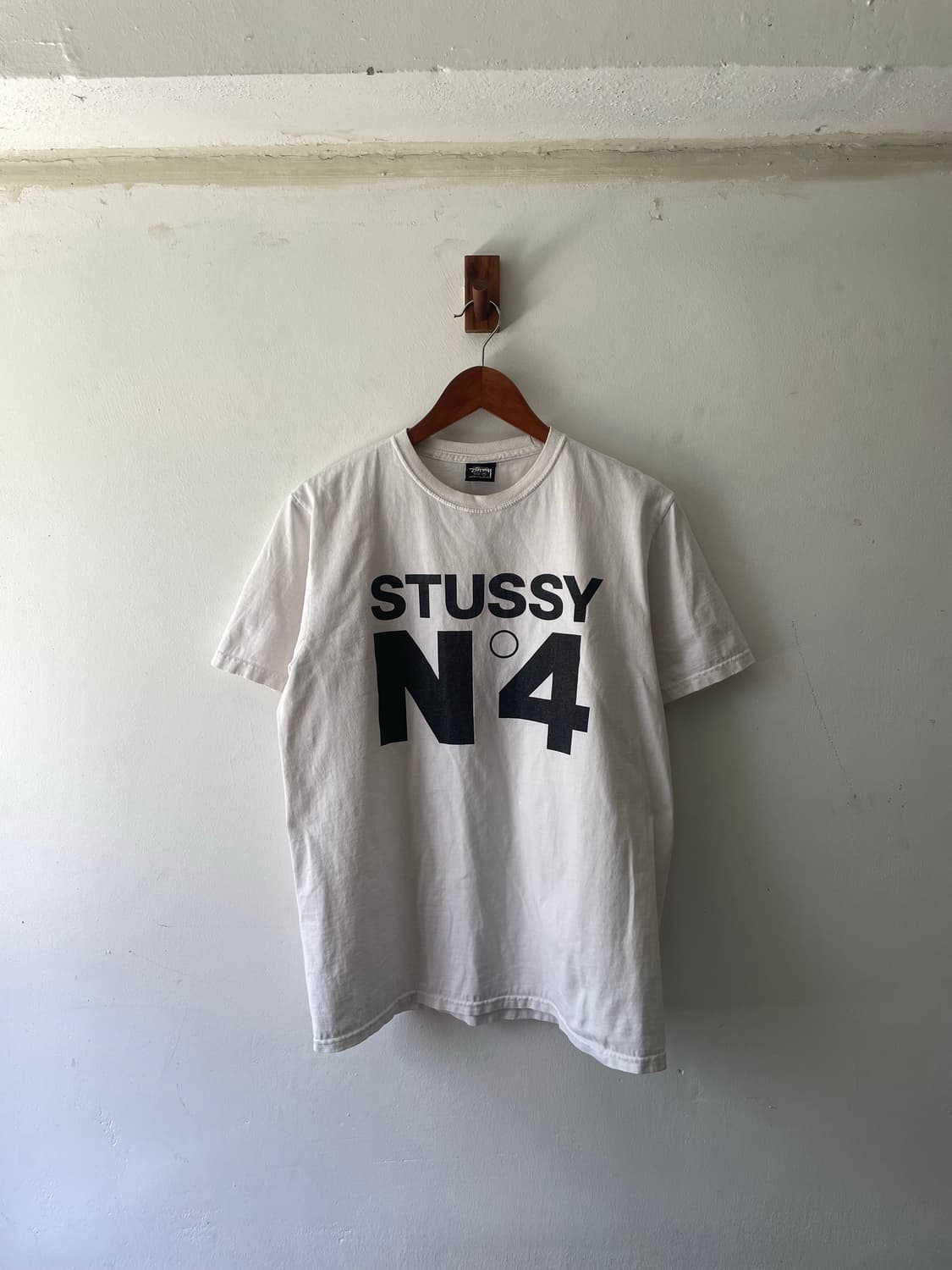 Vintage Stussy No.4 T-shirt 상품이미지1