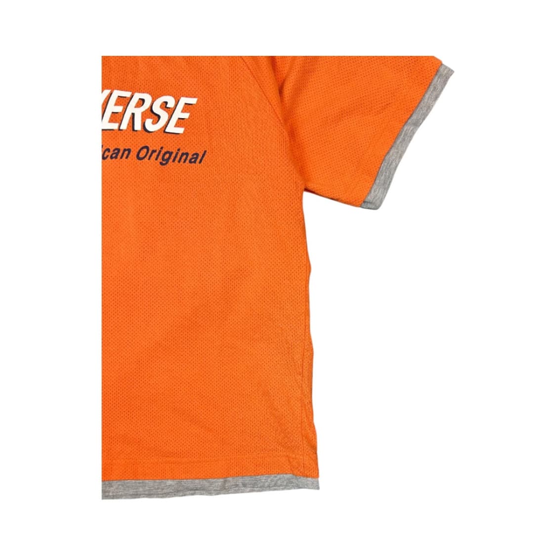 M) 컨버스 레이어드 디테일 메쉬 반팔 티셔츠 T-019 상품이미지4