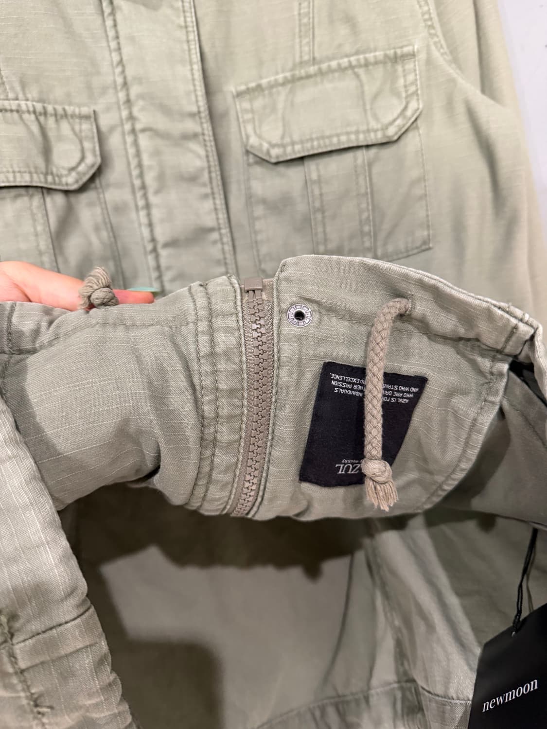 light khaki 2-pocket detail field jacket 상품이미지8