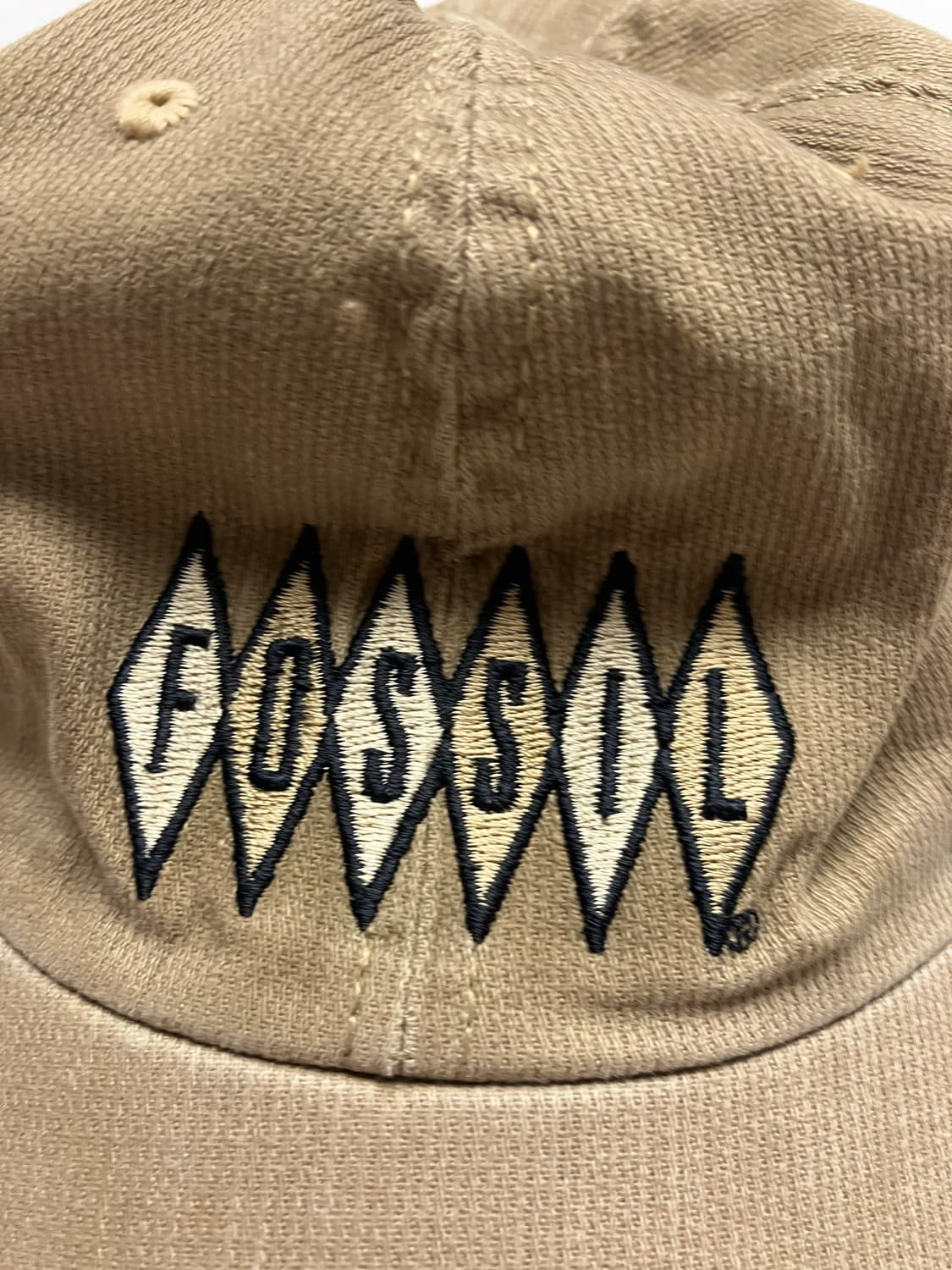90s USA FOSSIL 파슬 스펠아웃 볼캡 상품이미지2