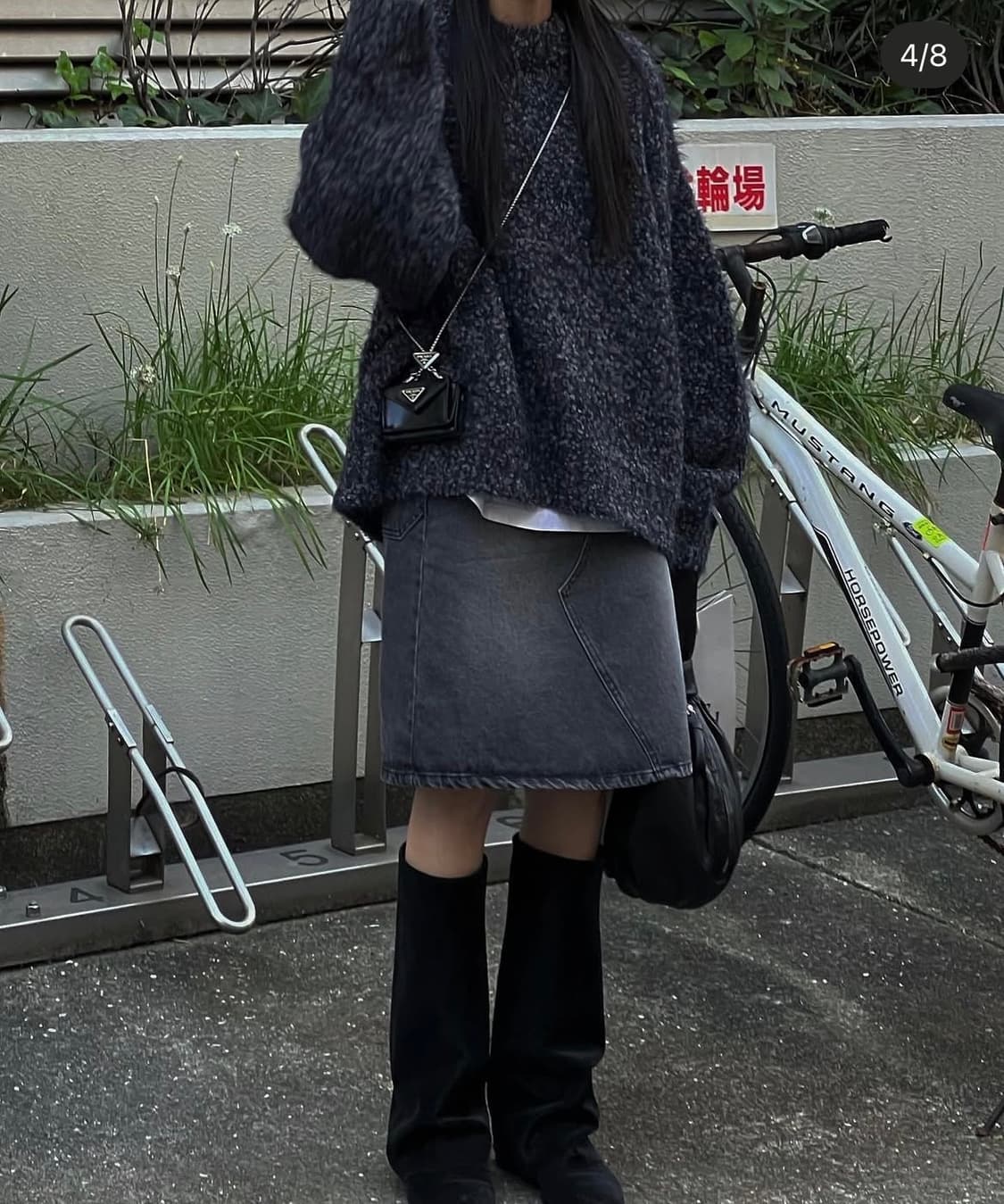 트리밍버드 나이트포크 니트 상품이미지3