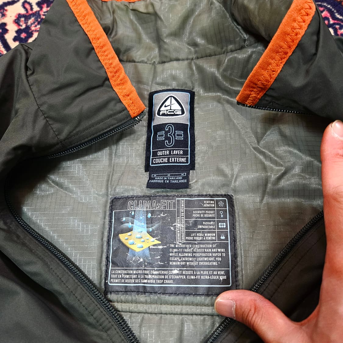 나이키 ACG 00's in Japan 클리마핏 하프 집업 점퍼 상품이미지7