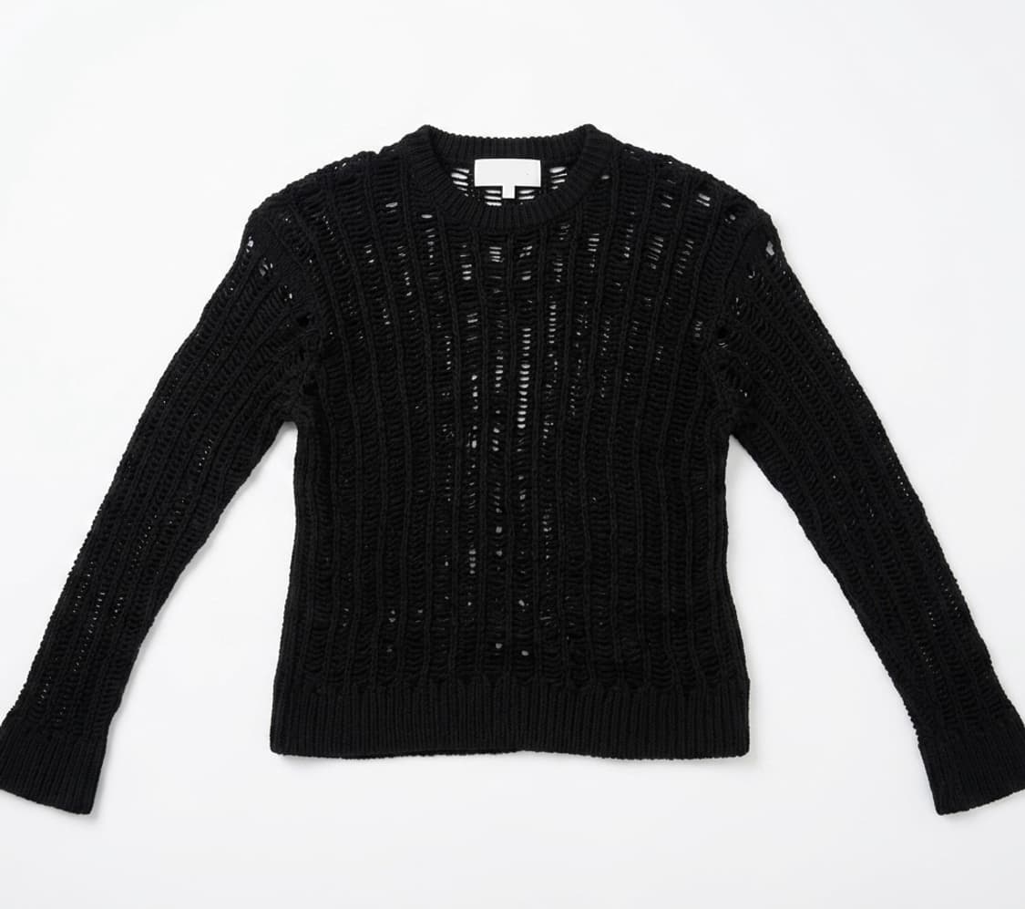 [빠른배송] 시스루 썸머 루즈핏 그물 니트 상품이미지1