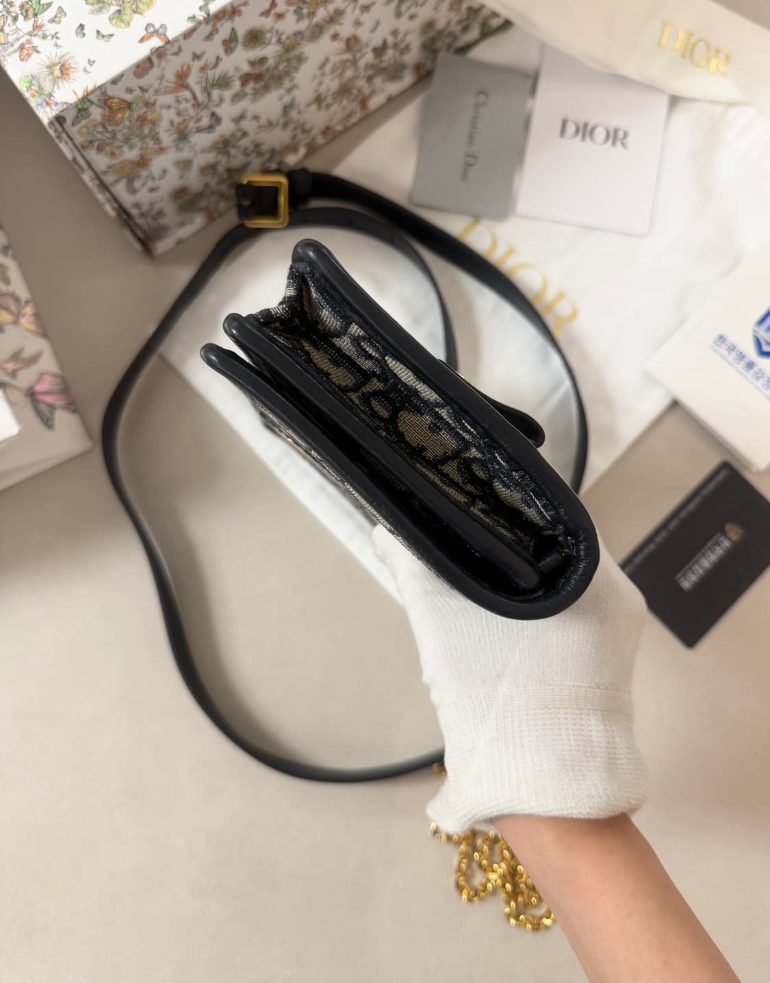 정품 디올 몽테인 투인원 파우치백  상품이미지6