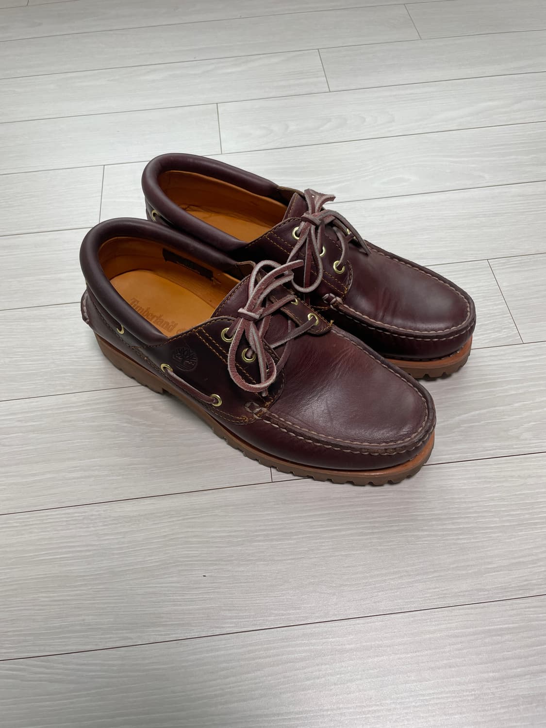 팀버랜드 클래식 3 아이 버트슈즈 버건디 270사이즈 상품이미지1