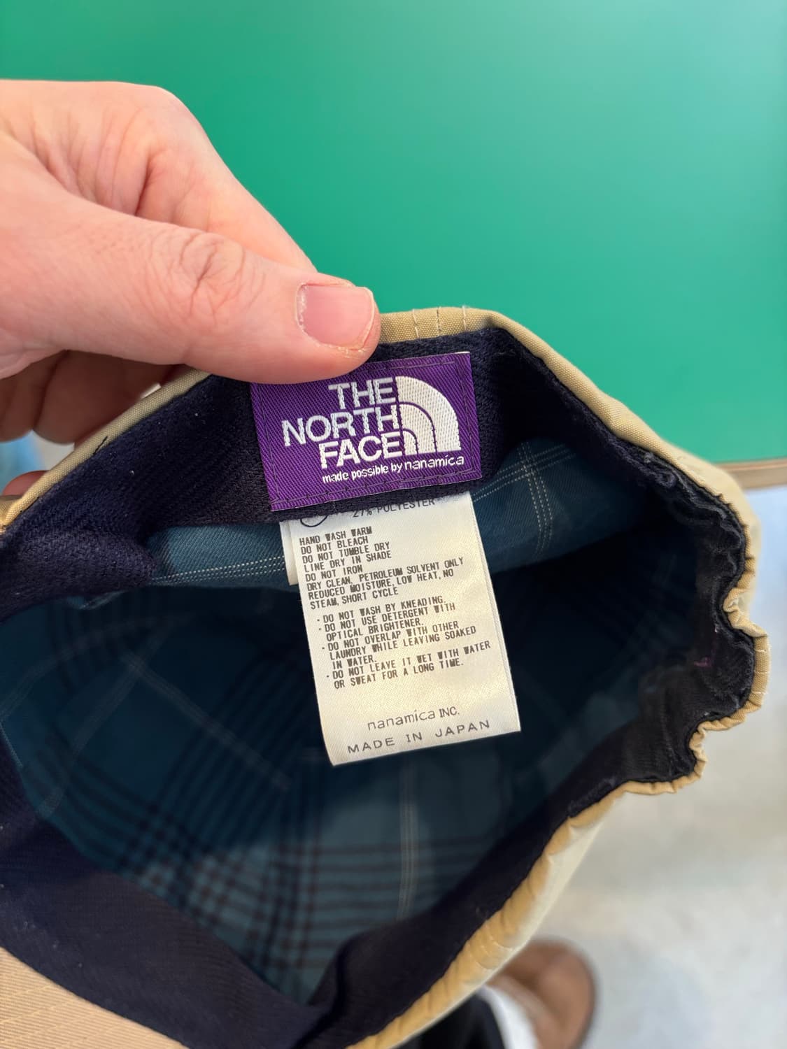 노스페이스 퍼플라벨  볼캡 베이지 상품이미지5