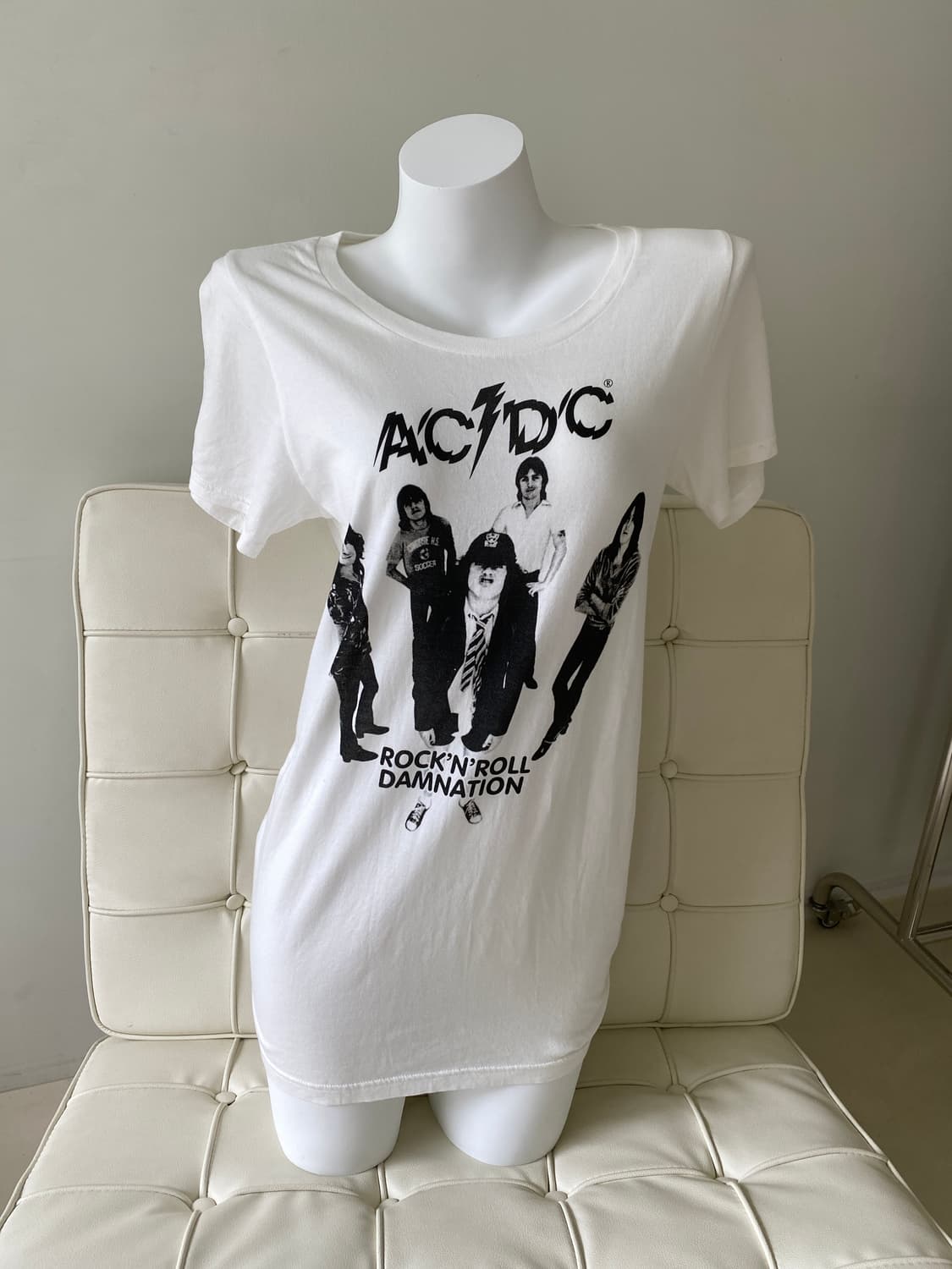 히스테릭글래머 X acdc 반팔 티셔츠 상품이미지4