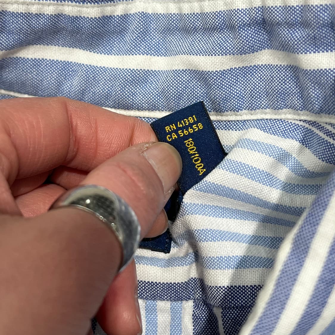 폴로 랄프로렌 스트라이프 셔츠 s10251 상품이미지6