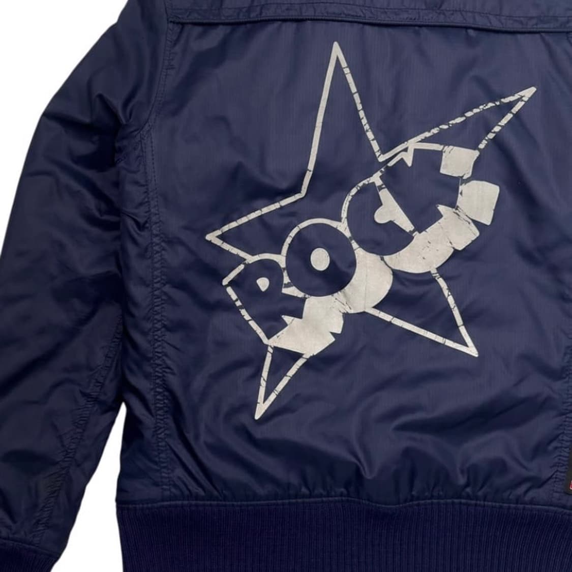 히스테릭 글래머 아카이브 Rock 레이싱 블루종 빅로고 자켓 S 상품이미지4