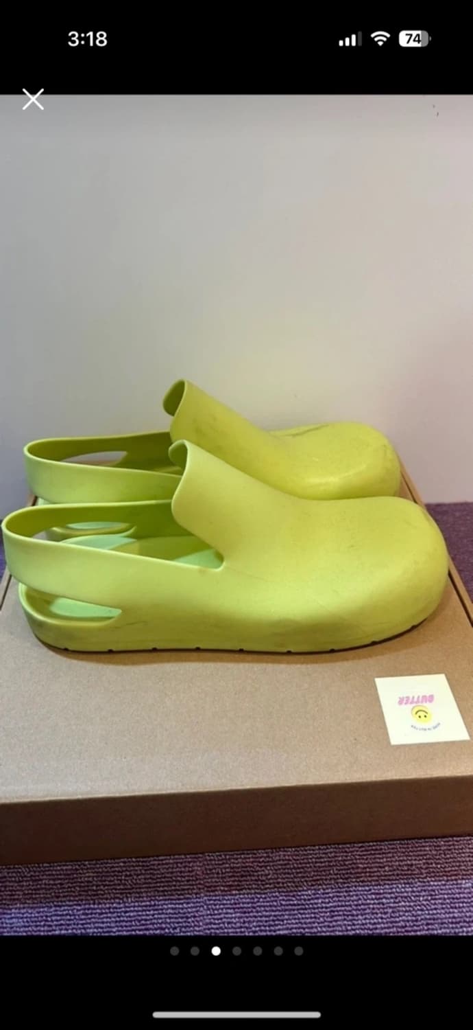 보테가베네타 라임 샌들 44 상품이미지2