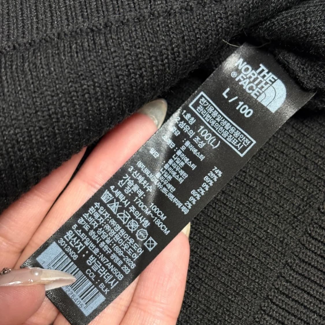 노스페이스 남성 메리노 울 니트 크루넥 100(L) 상품이미지3