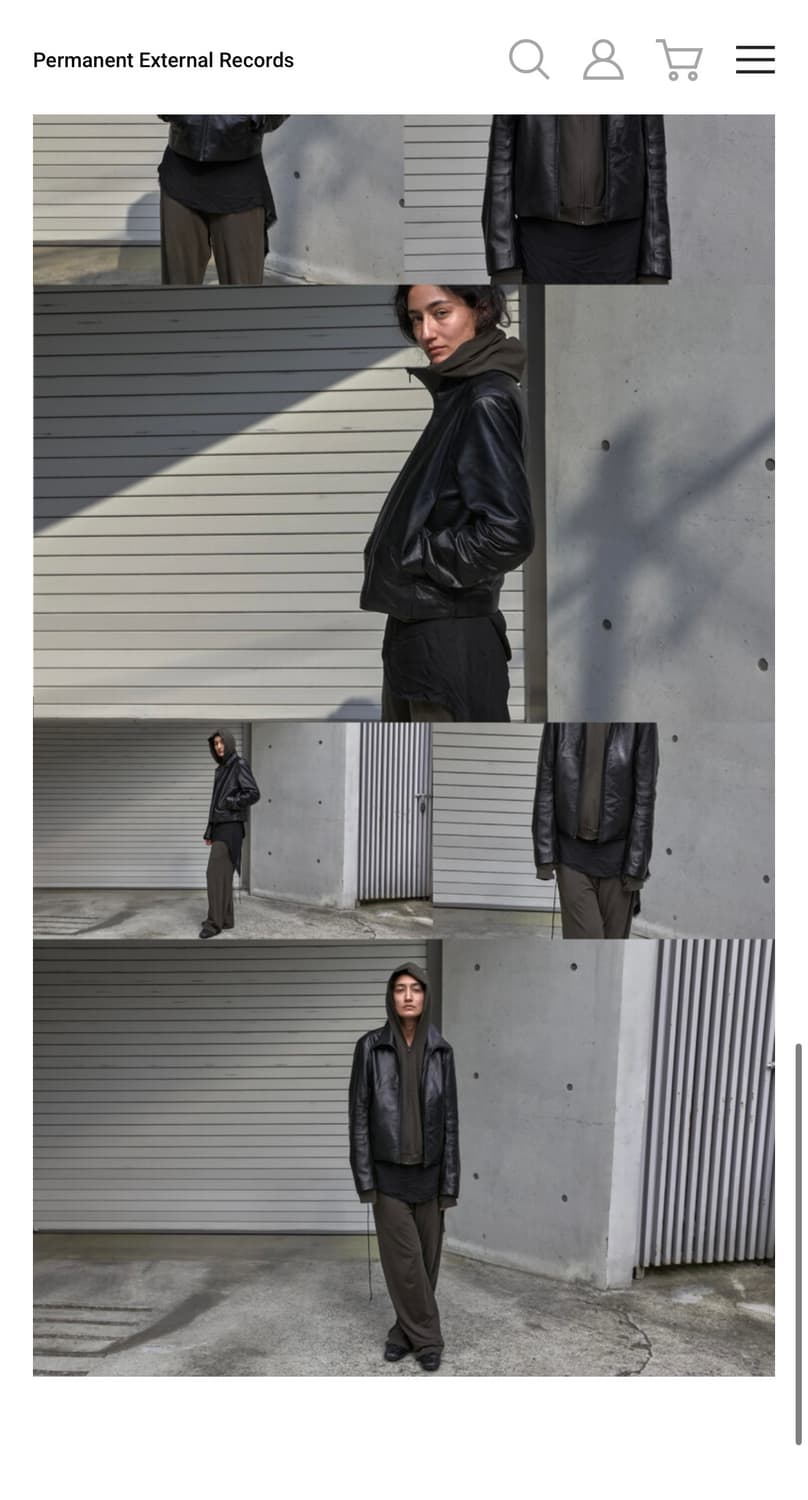 appendix leather jacket black 상품이미지3