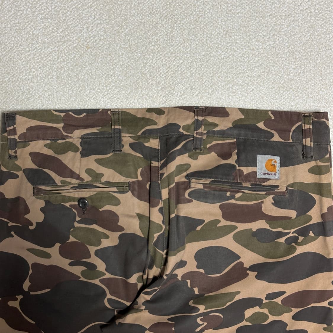칼하트 카모 시드 팬츠 상품이미지4