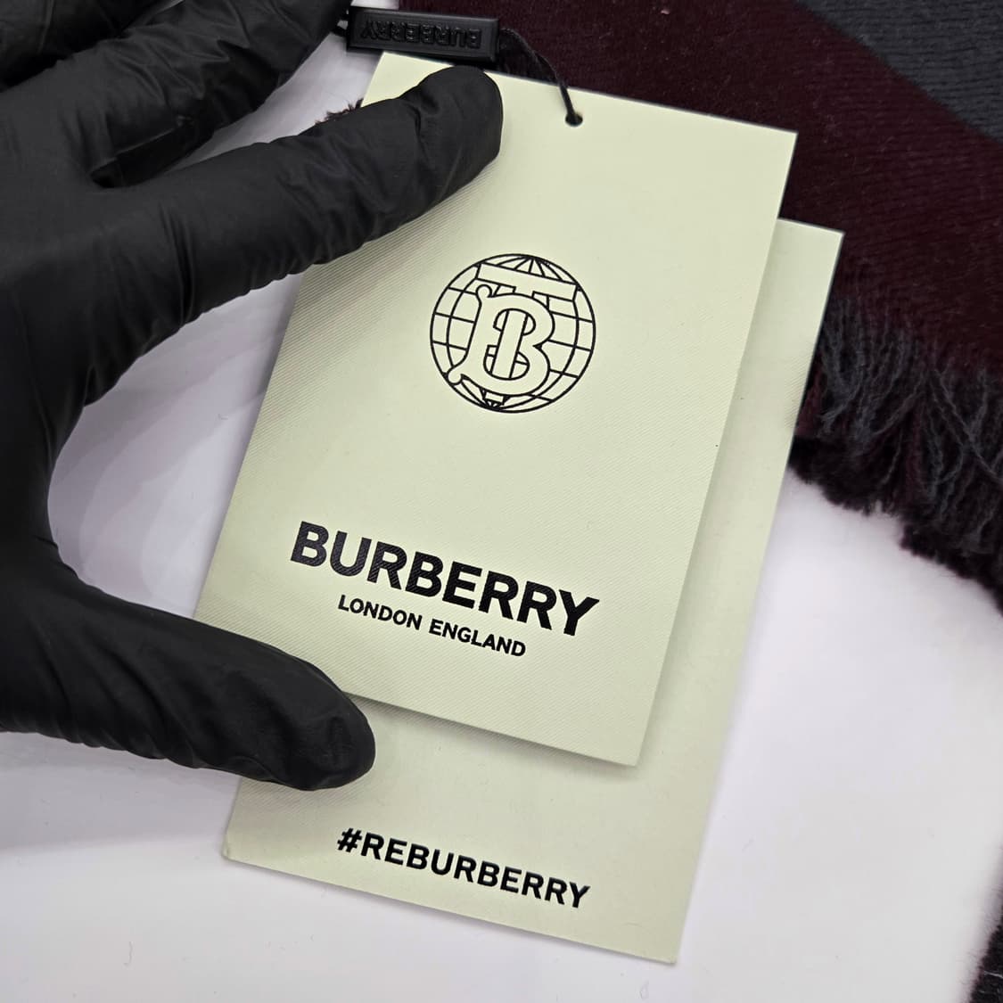 버버리 로고 머플러 목도리 상품이미지3