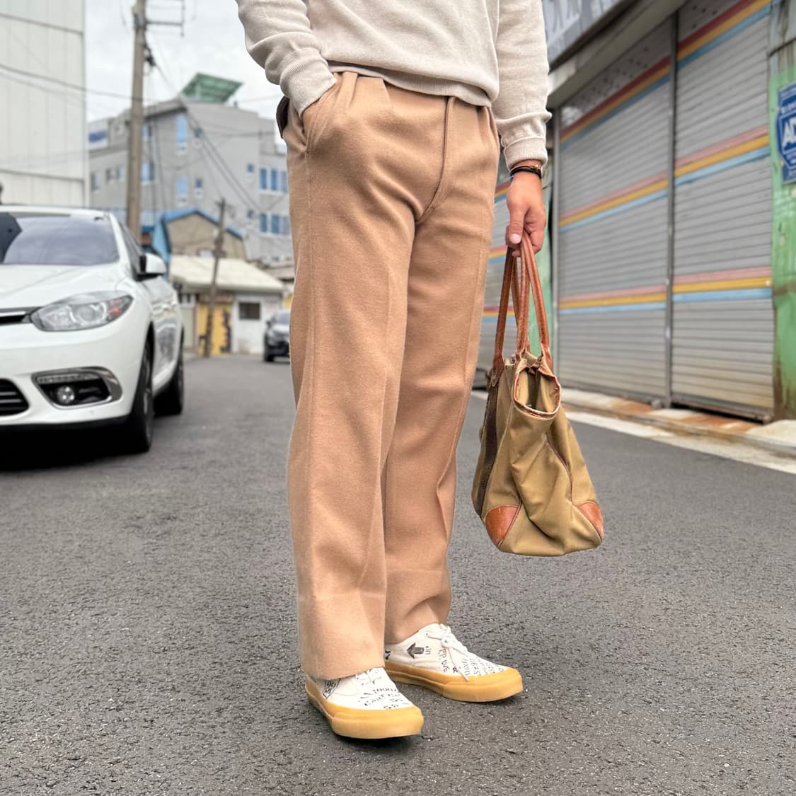 블루 웨이 울 블랜드 구르카 팬츠 32 상품이미지9