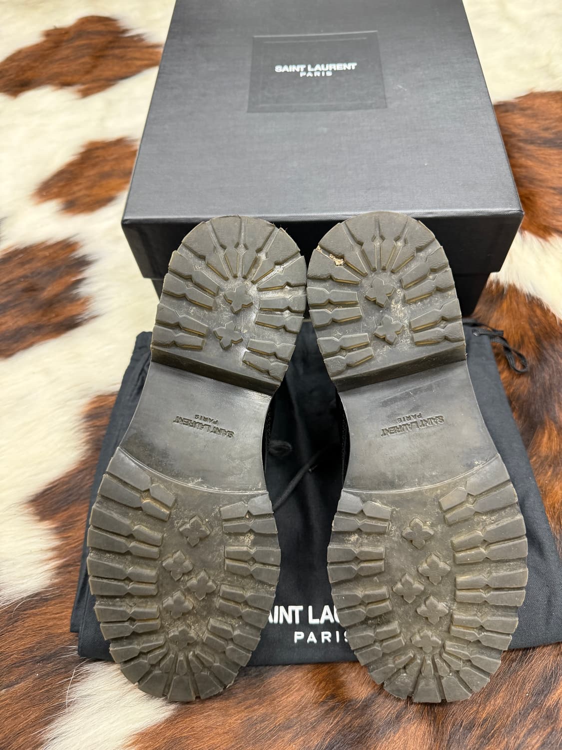 생로랑 페이턴트 워커 부츠 상품이미지7