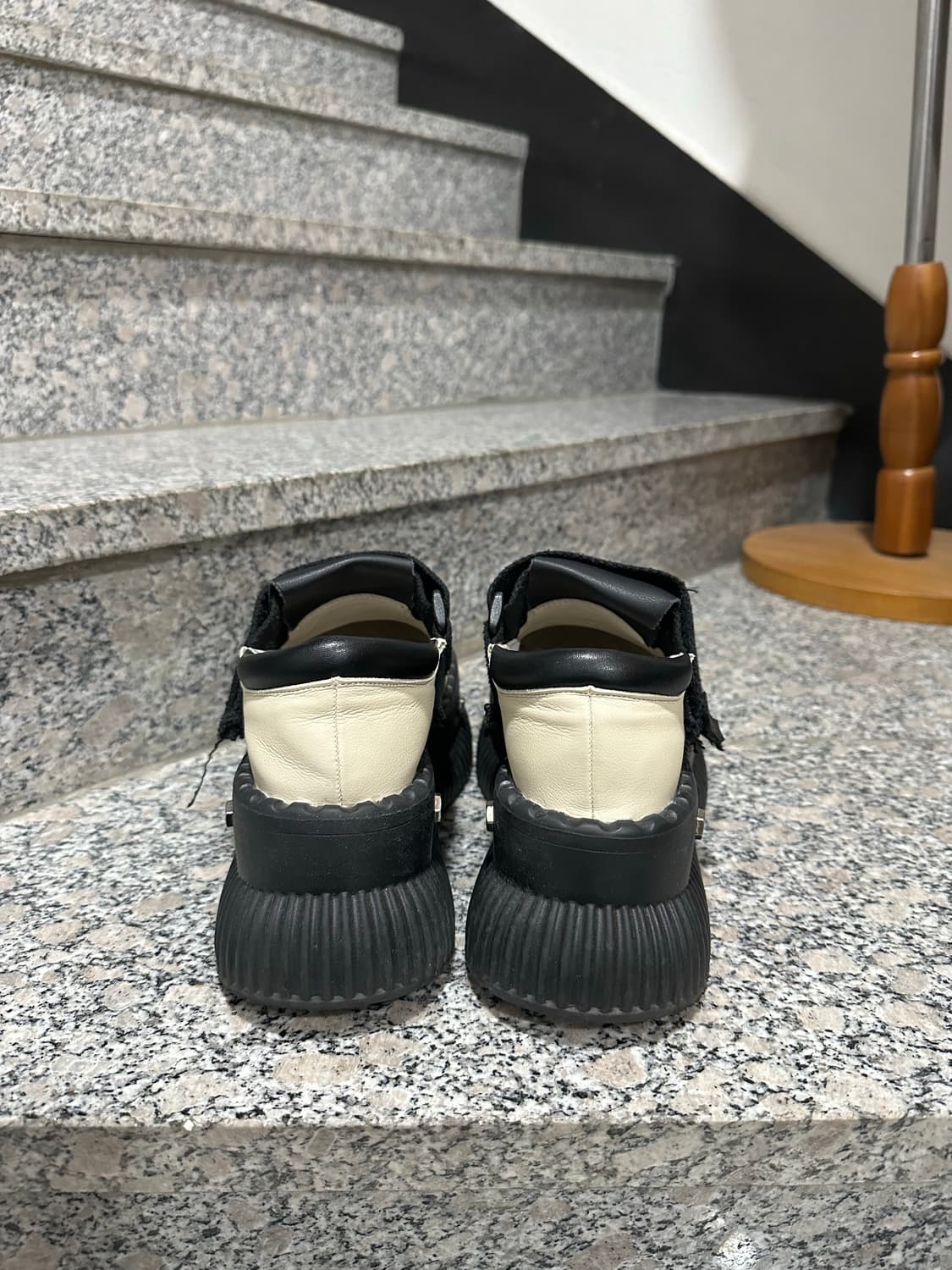 고스 펑크 메탈 통굽 슈즈 플랫폼 y2k 메리제인 JPN 하라주쿠 상품이미지4