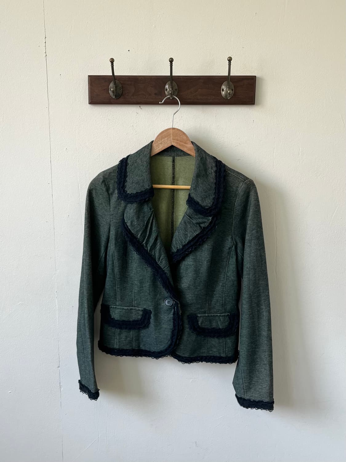 Japan vtg 레이스 자켓 상품이미지1