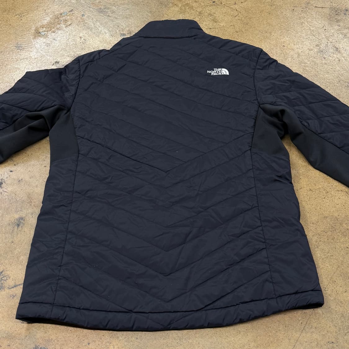 [정품/L] 노스페이스 블랙 경량 패딩 자켓 b15 상품이미지4