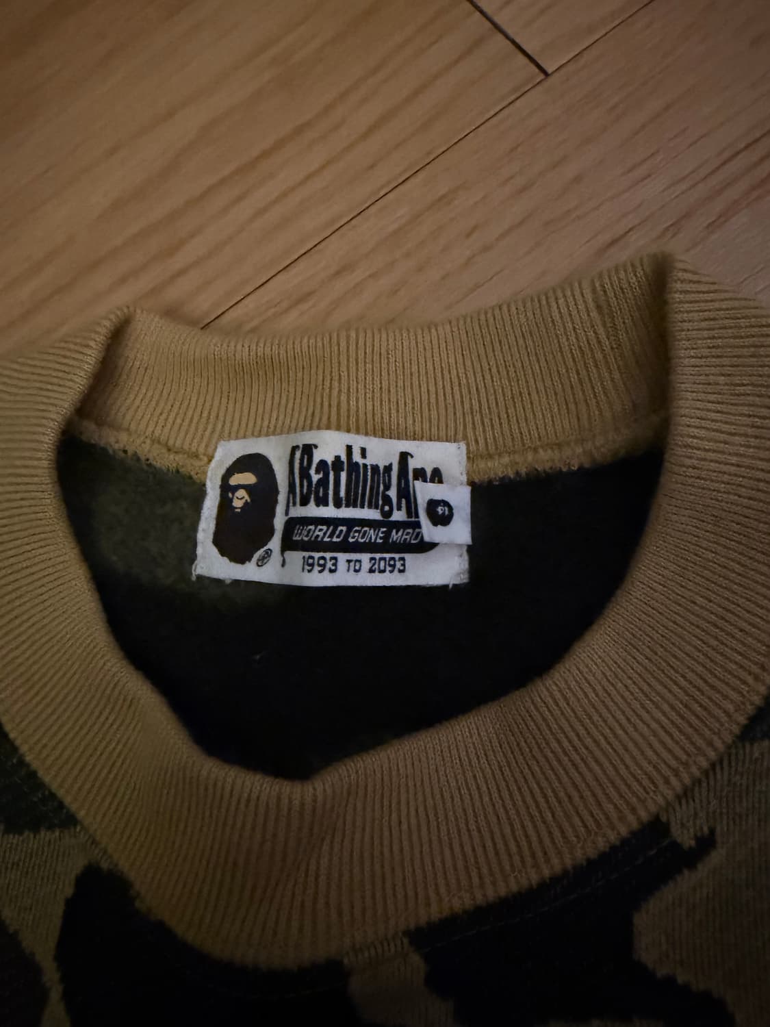 Bape 베이프 카모 맨투맨 상품이미지6