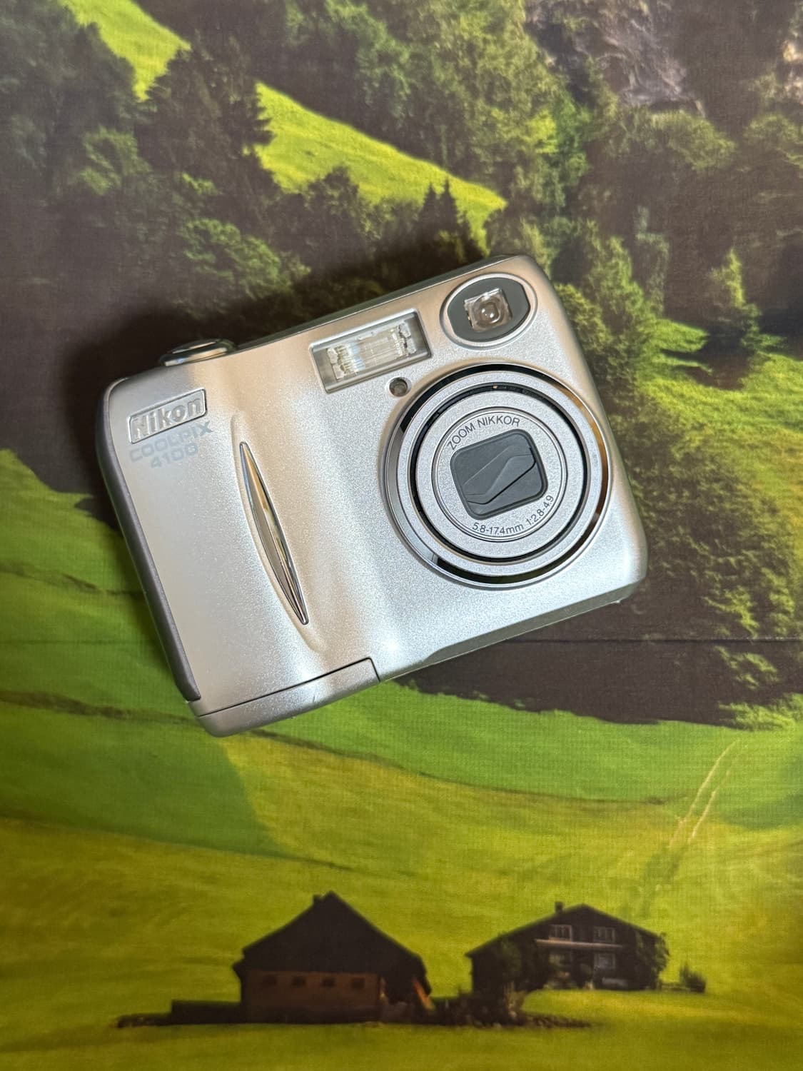 니콘 쿨픽스 nikon coolpix e4100 실버 디지털카메라 상품이미지1