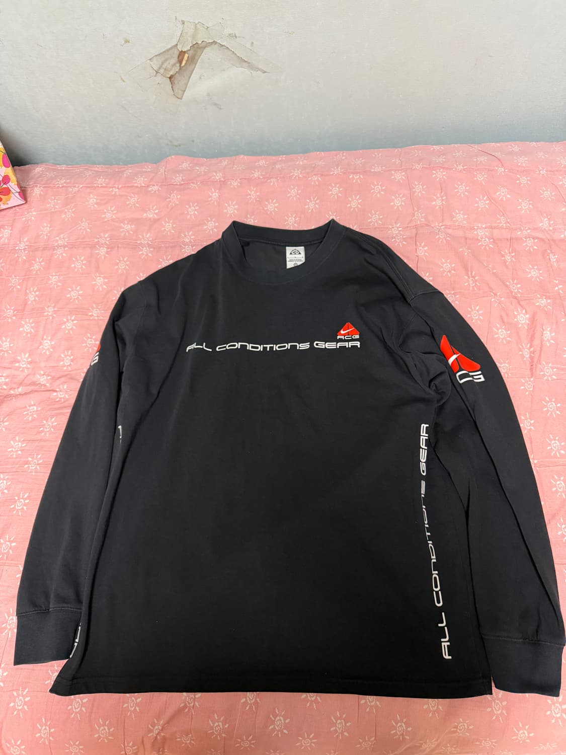 나이키 acg 렁스 롱슬리브 L사이즈 판매(상태좋음) 상품이미지1