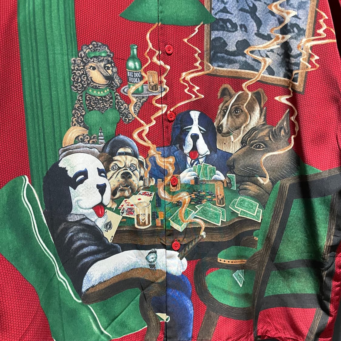 빅독 폴리 스트릿 프린팅 셔츠 상품이미지7