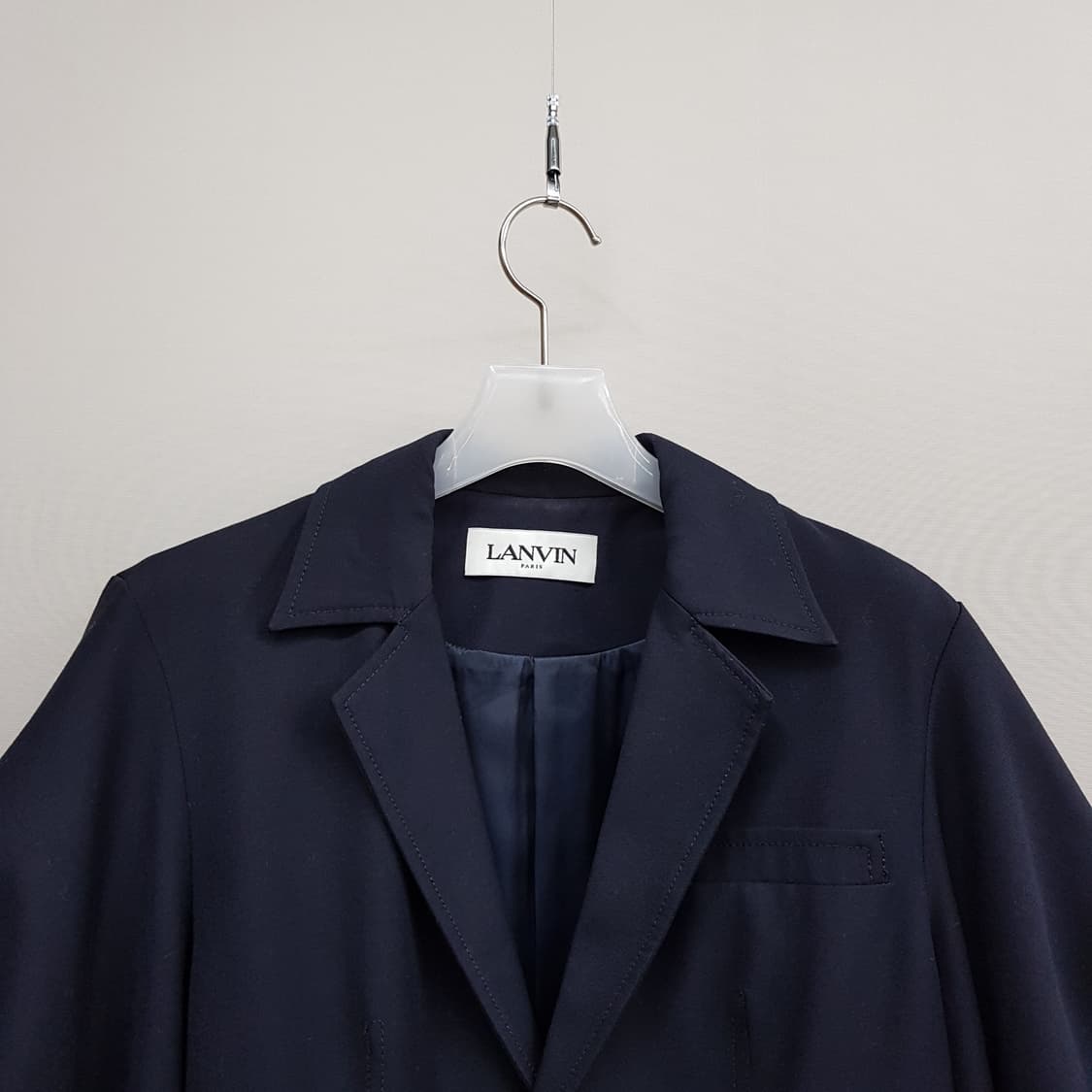 랑방파리 울 블렌드 테일러드 자켓 M사이즈 상품이미지5