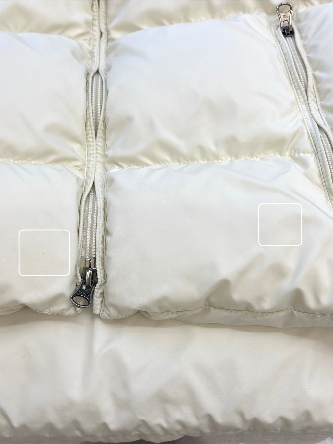 랄프로렌 아이보리 핑크포니 다운 패딩 베스트   상품이미지9