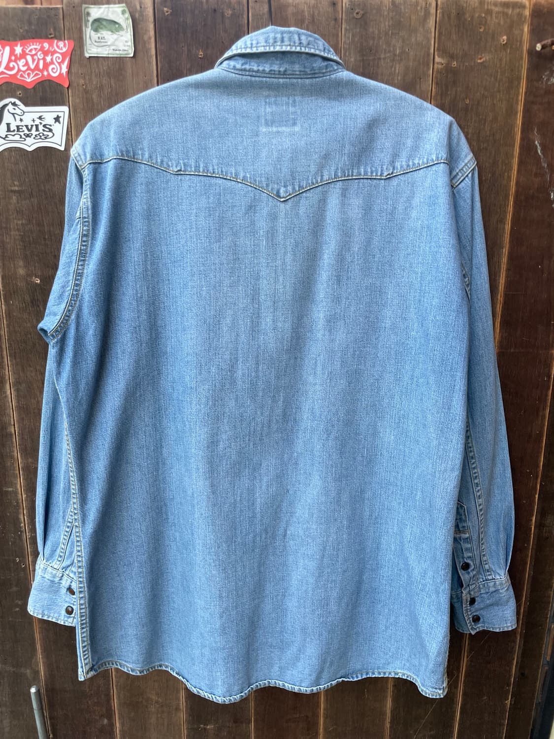 Vintage Levi’s Western Wear Denim Shirt 상품이미지9