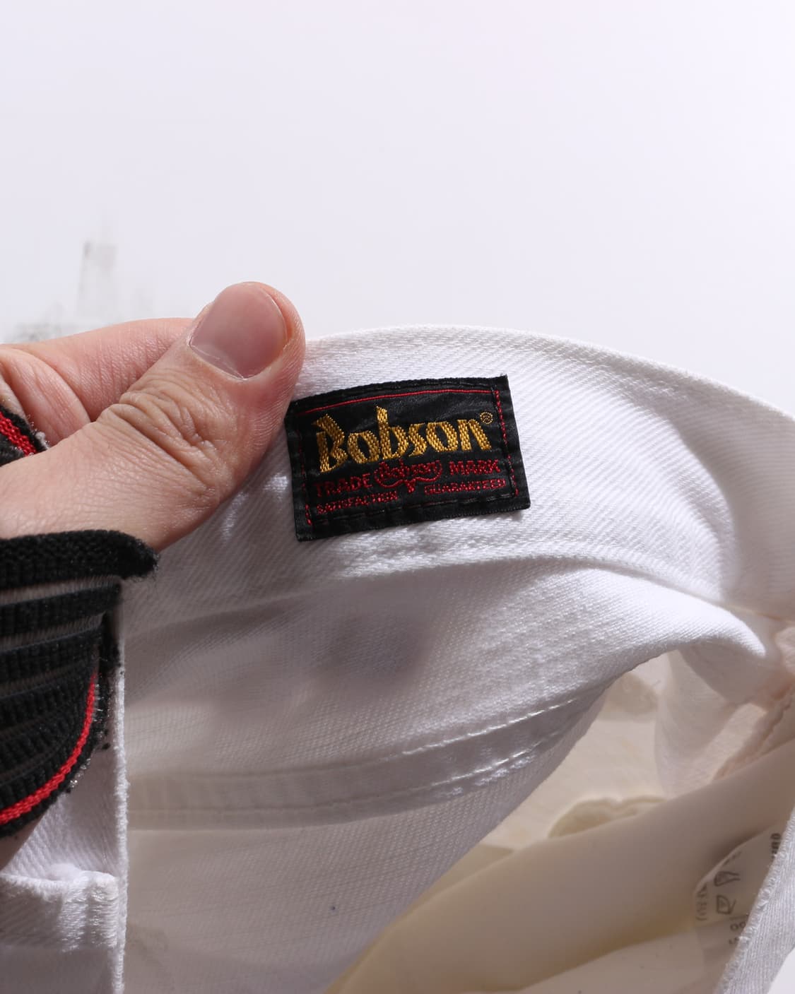 90~00s Bobson Big White Jeans 상품이미지10