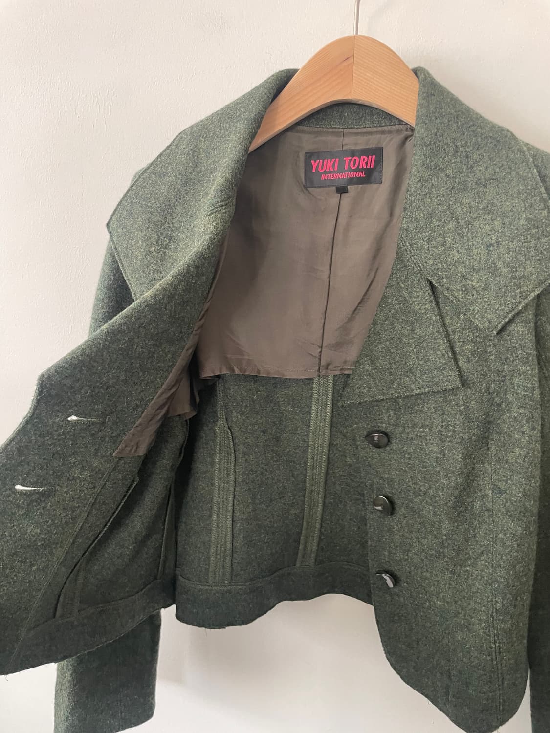 yuki torii wool single short jacket 상품이미지6