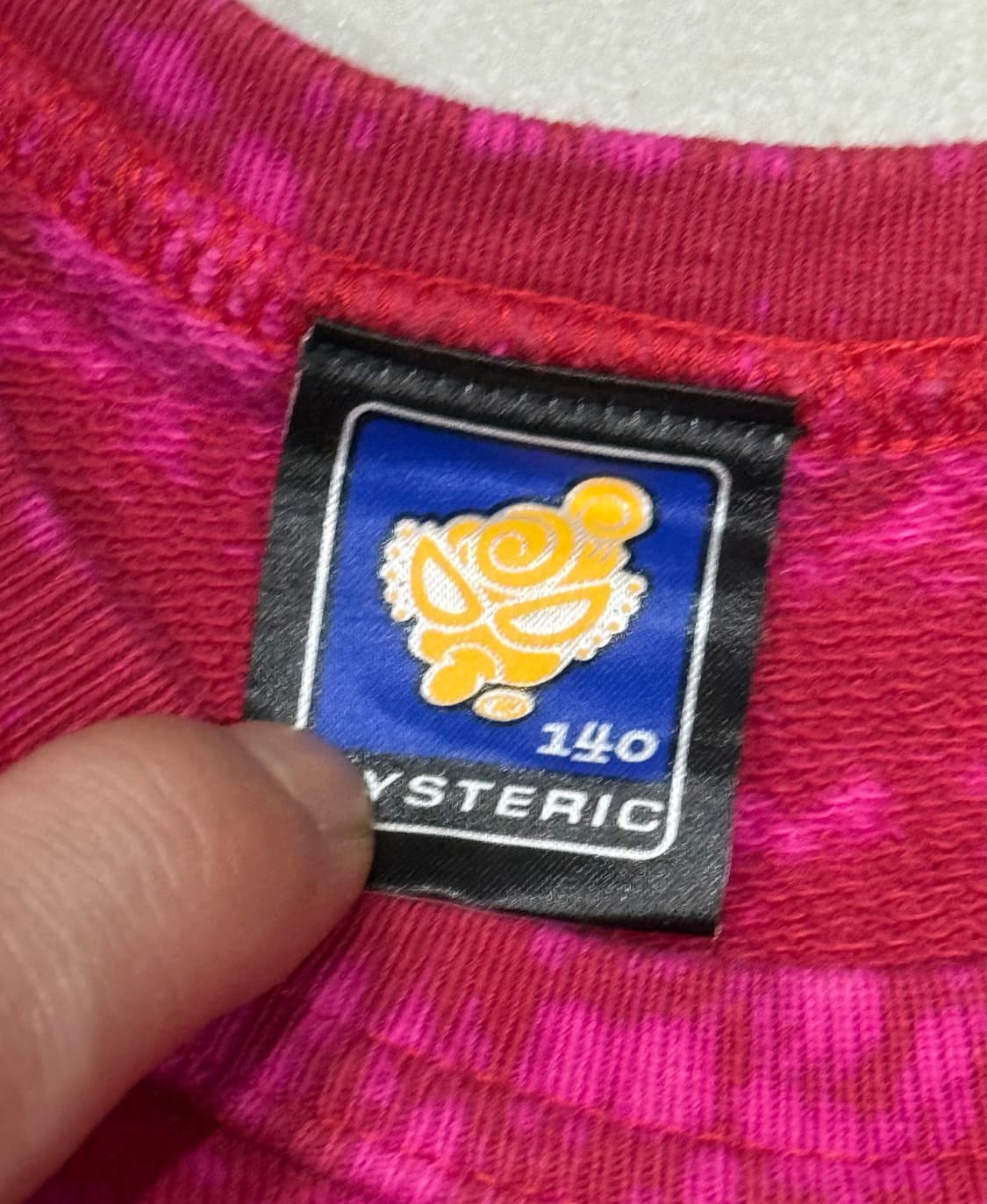 히스테릭 글래머 아카이브 타이다이 맨투맨 스웨터 상품이미지3