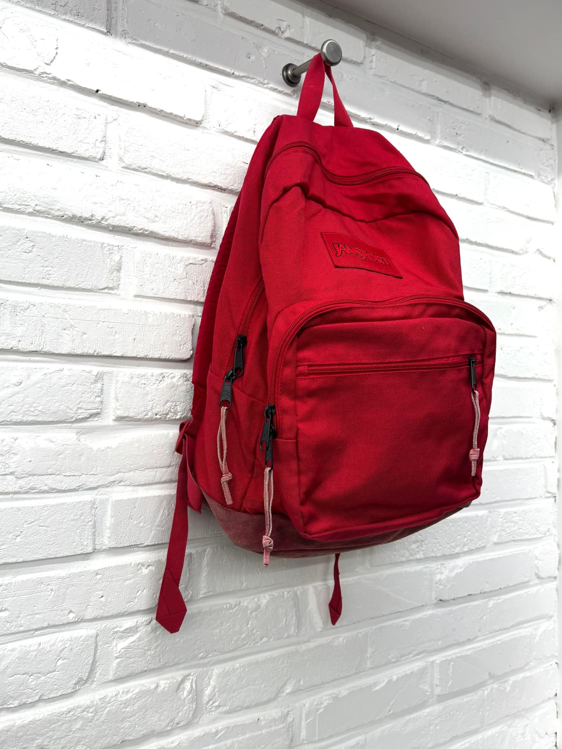 잔스포츠 레드 백팩 상품이미지4