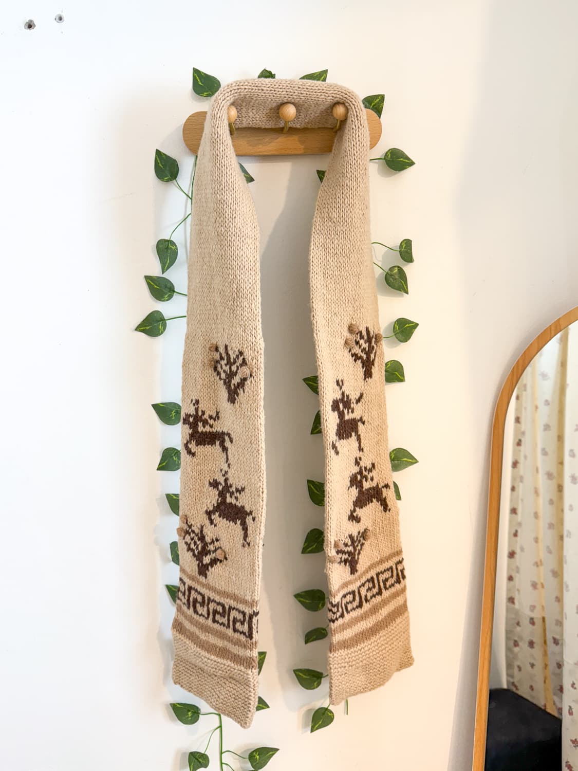 사슴 노르딕 머플러 상품이미지1