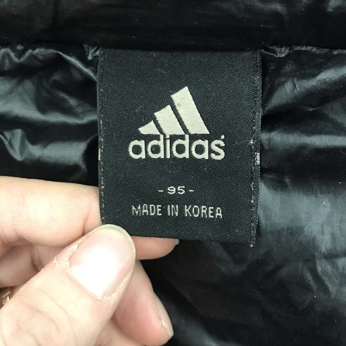 아디다스 구스다운 후드패딩점퍼 [95사이즈] 상품이미지5