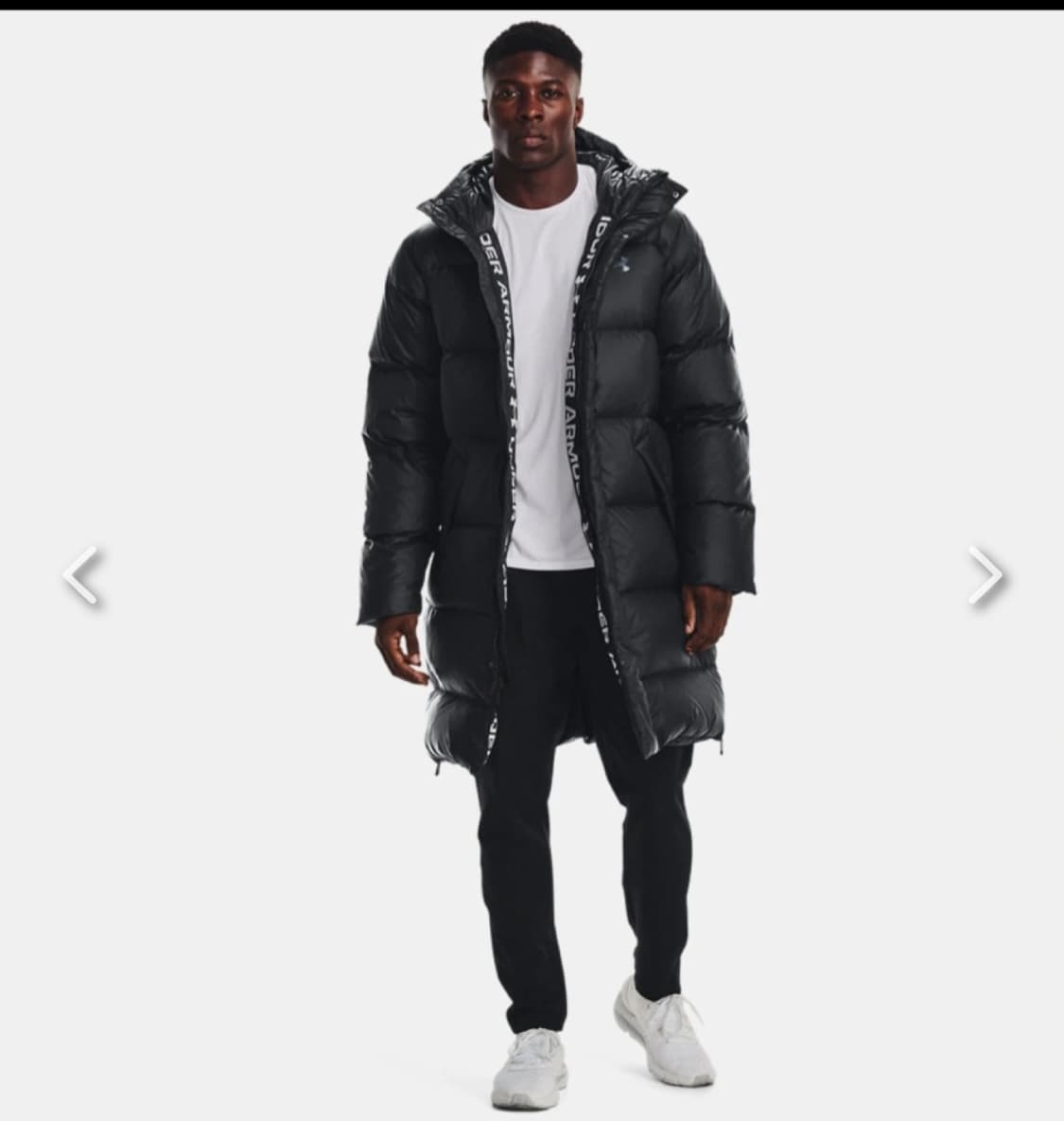 언더아머 스톰 아머 다운 푸퍼 파카 하프 패딩 XXL 상품이미지2