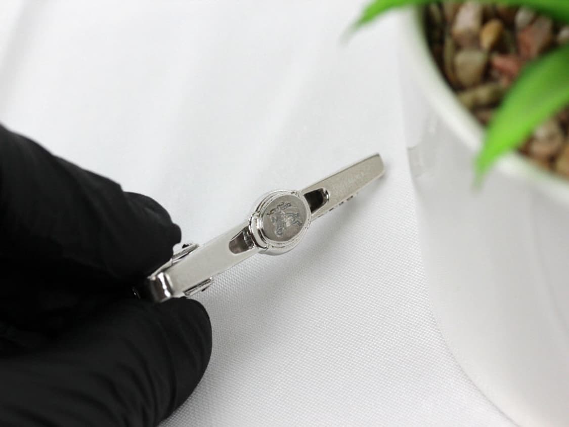 버버리 B등급 5.3cm 남자 명품 넥타이핀 빈티지 상품이미지4