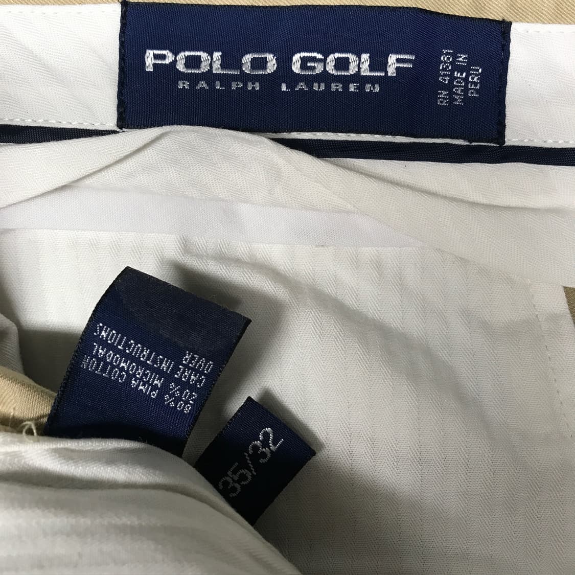 폴로 랄프로렌 베이지 치노 팬츠 35/32 상품이미지5