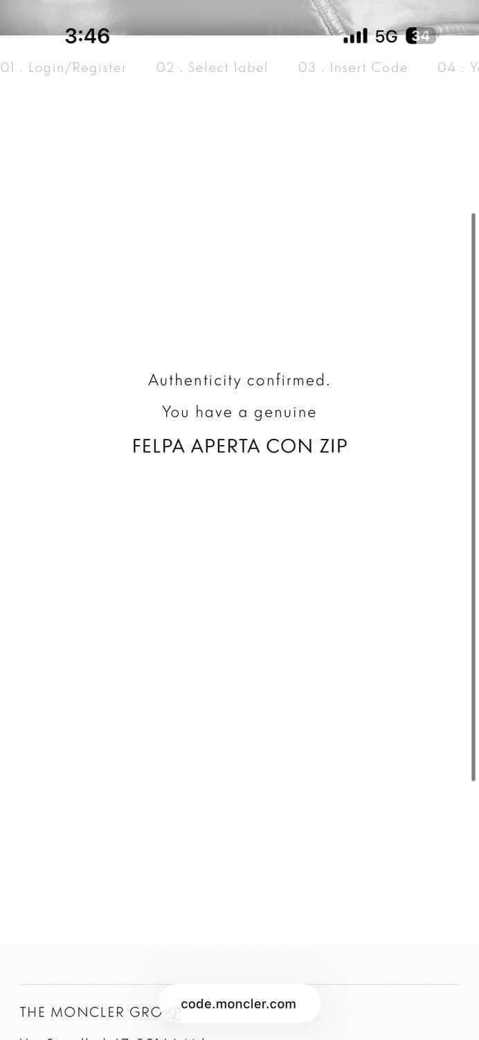 몽클레어 팜엔젤스 자켓 L 상품이미지3