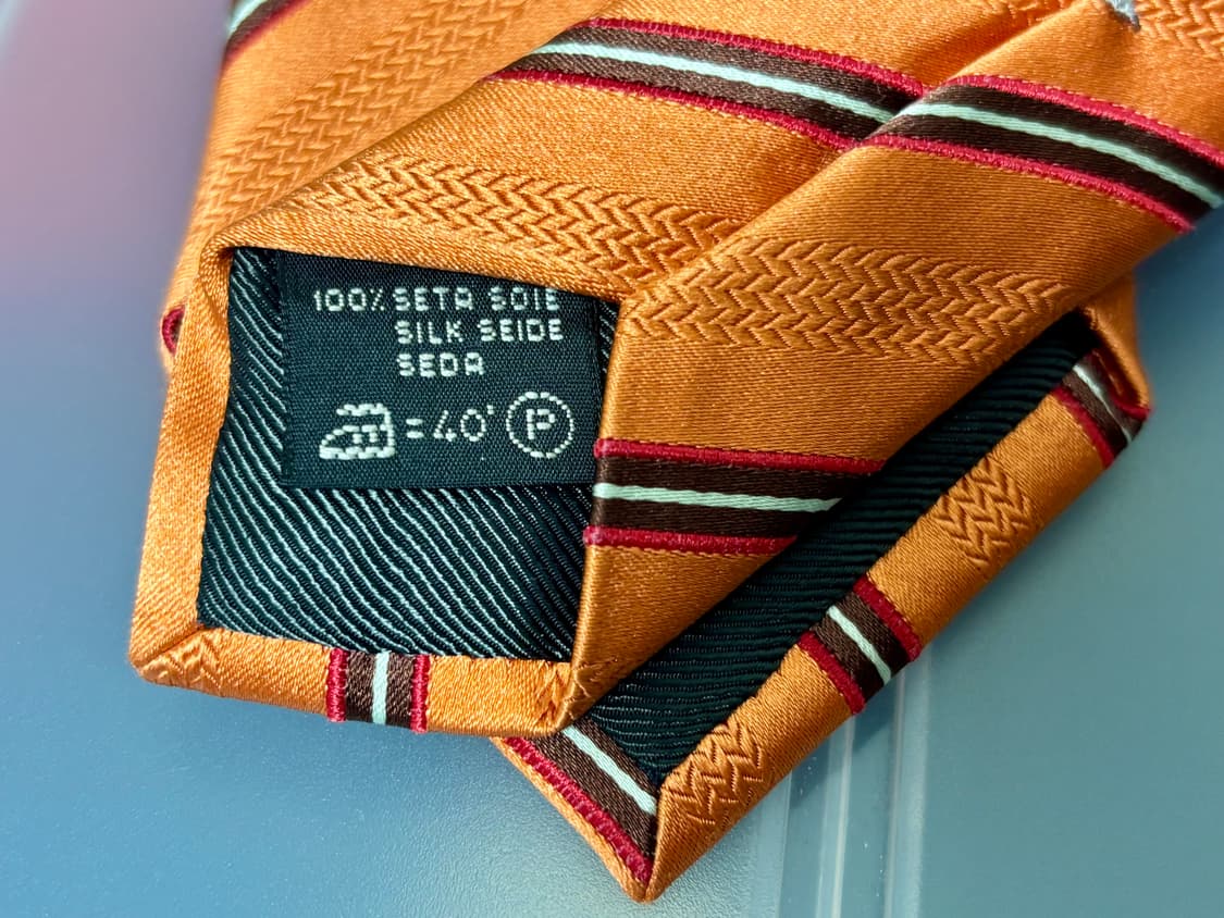 에르메네질도 제냐 넥타이 실크 타이 이태리산 상품이미지3