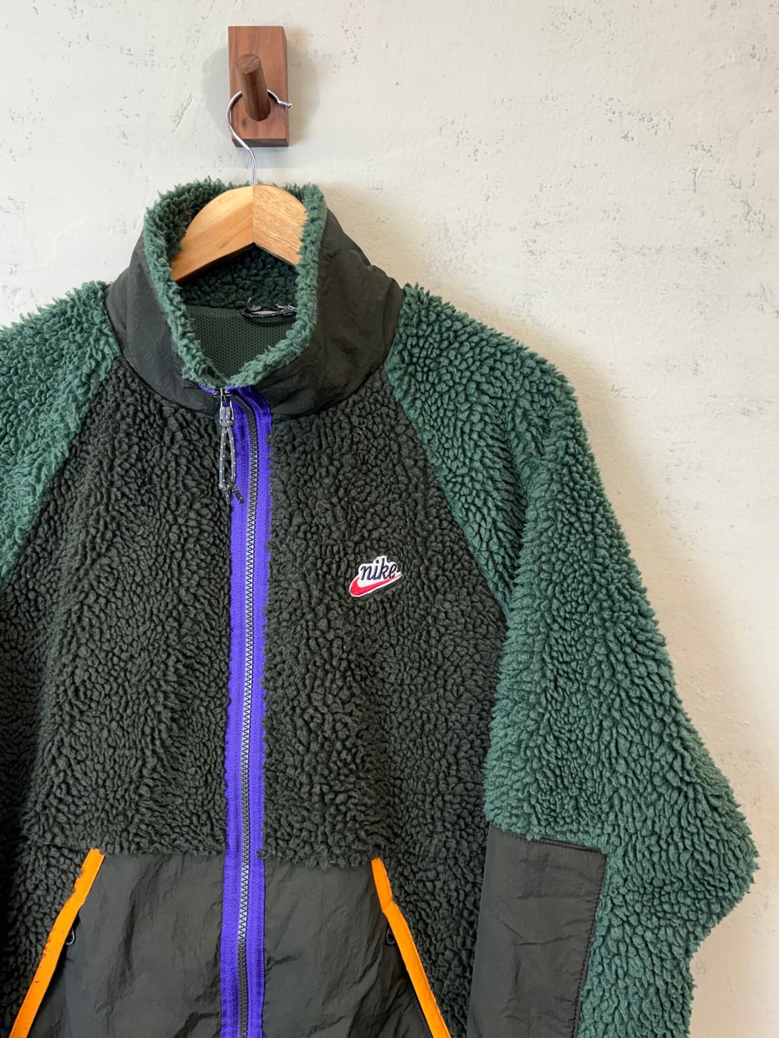 나이키 헤리티지 쉐르파 후리스 집업 자켓 상품이미지2