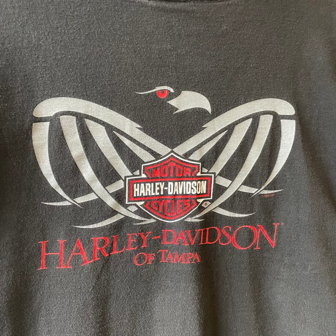 할리 데이비슨 프린팅 반팔 티셔츠 USA 상품이미지7