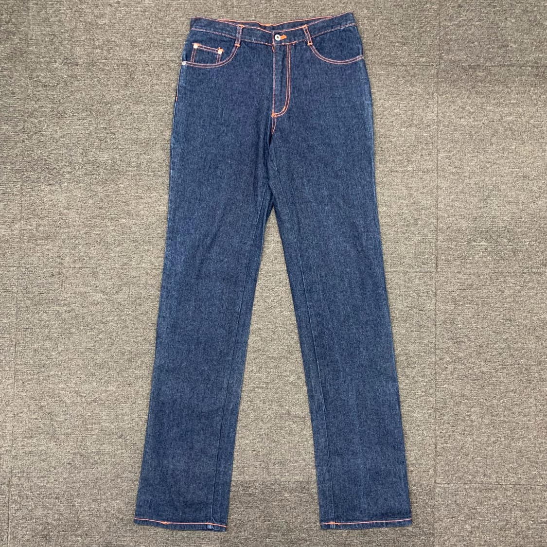 [32] Lima 오렌지스티치 스트레이트핏 데님팬츠 상품이미지3