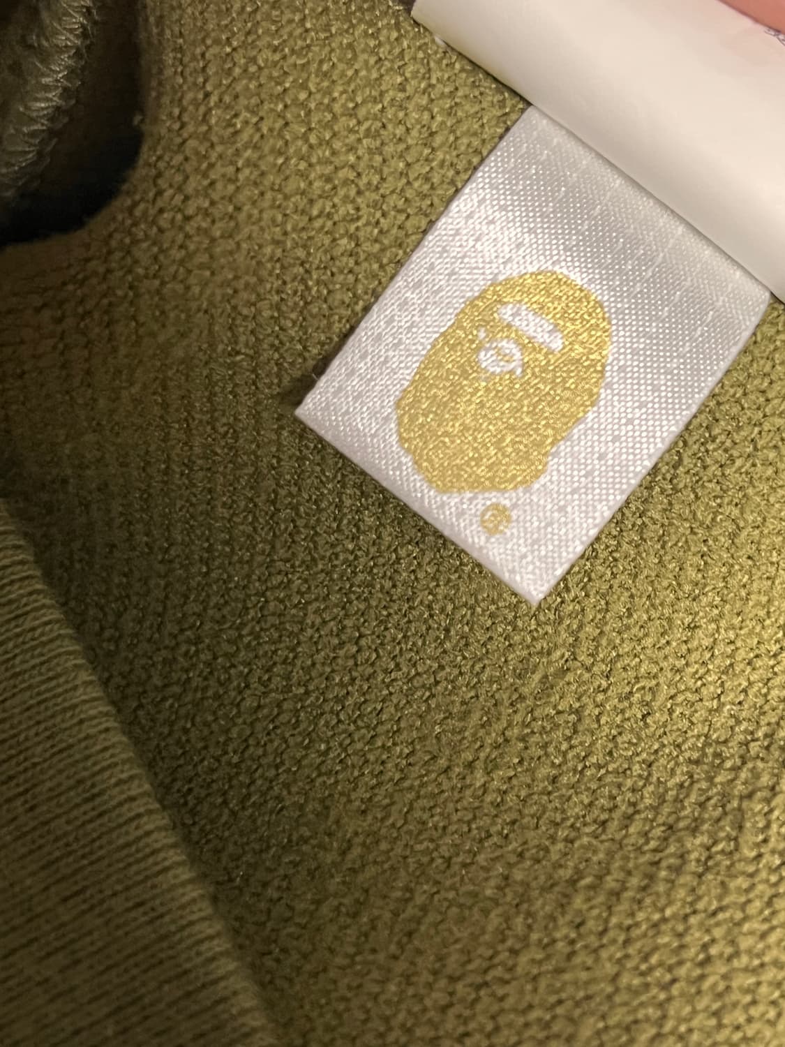 새상품급) 고어텍스 베이프 녹계 샤크 후드집업  상품이미지4