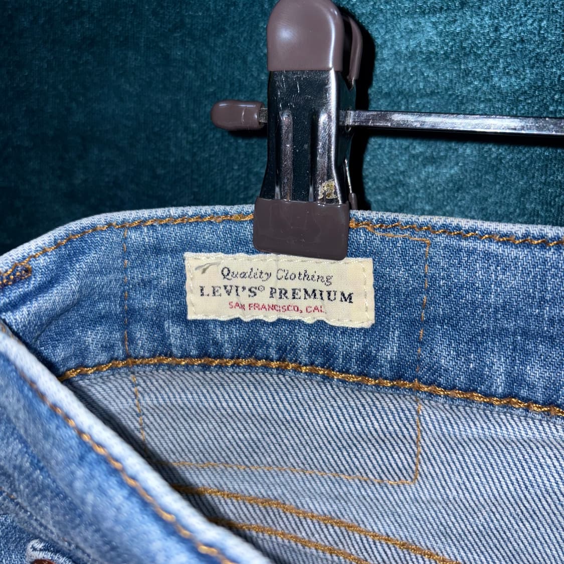 (33) 리바이스 502 연청 데님 팬츠 상품이미지6