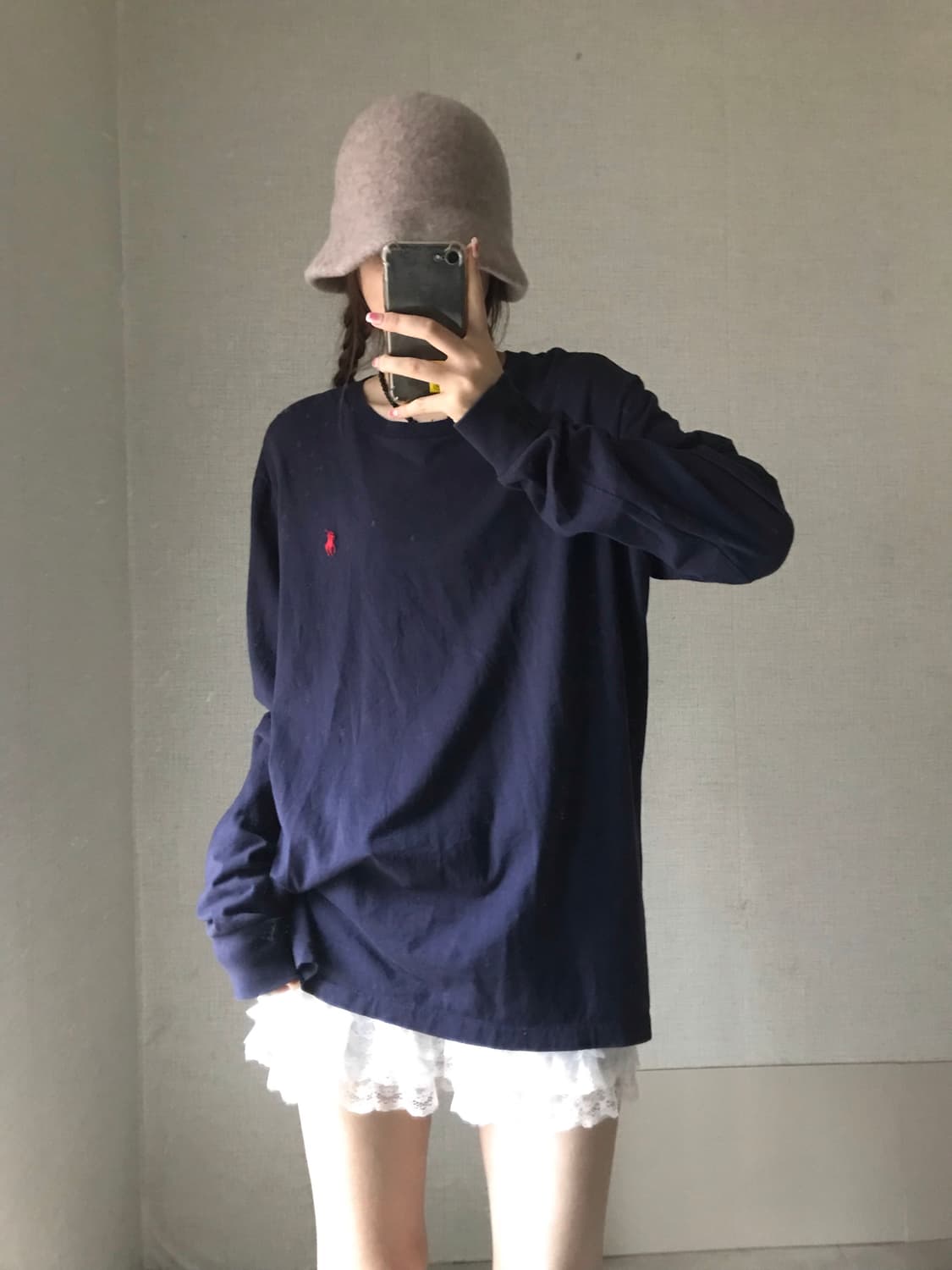 폴로 네이비 롱슬리브 상품이미지3
